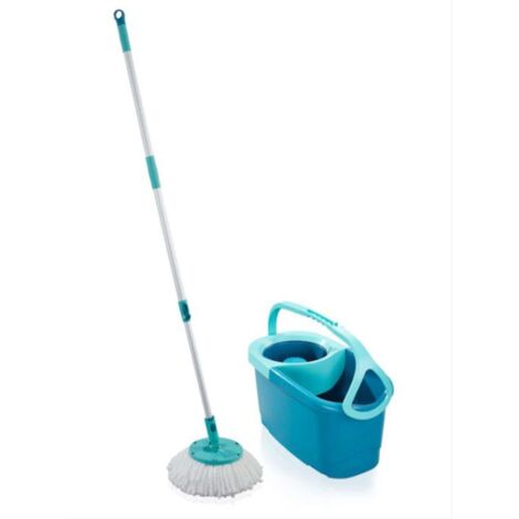 Leifheit Clean Twist ERGO mop rotatif vert et turquoise (1/5)