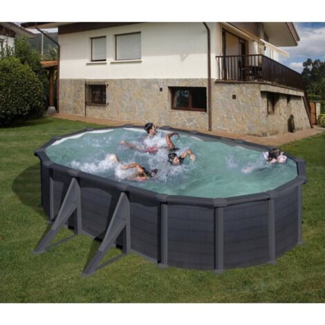 Piscine ovale hors-sol Grenade 500 x 300 cm (1/4)