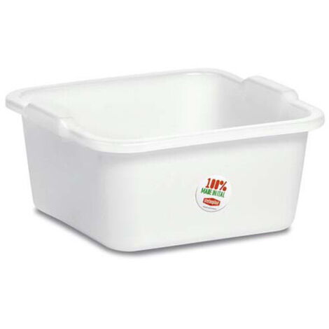 Bac à eau en polyéthylène carré neutre L 7 30X30 Stefanpl