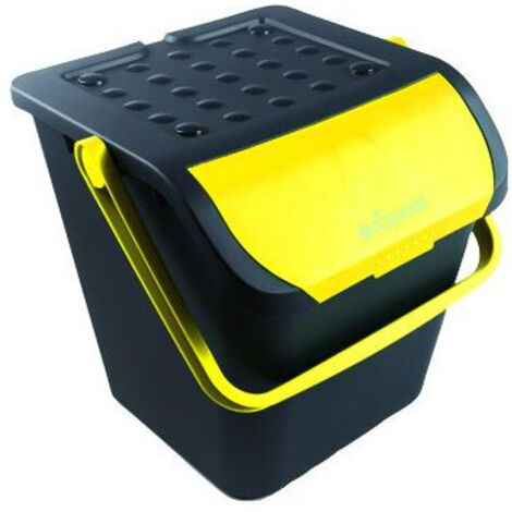 Conteneur de tri sélectif, écologique jaune 35 l, papier