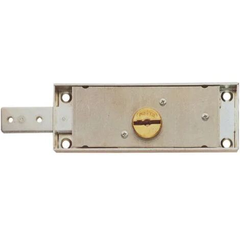 Serrure latérale gauche pour volets roulants – Modèle DM SX avec cylindre Ø 25 mm – Prefer (1/4)