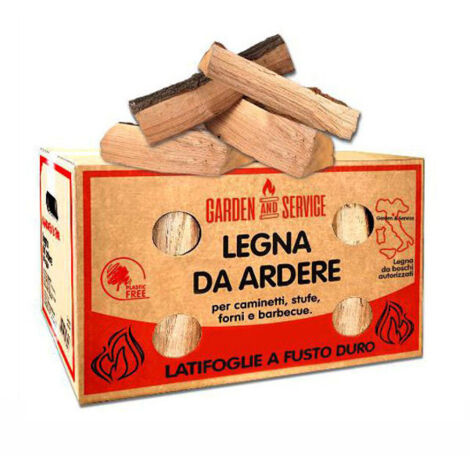 Bois à brûler 10,5 kg Feu de jardin