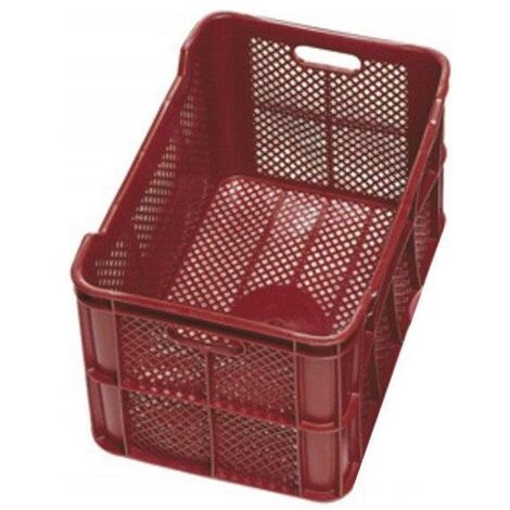 Caisse récolte gerbable fond et cotés ajourés 60 x 40 x 30 60 l