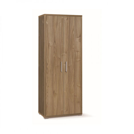 Meuble 2 portes 71L x 41P x H182 – Finition noyer – Sarmog