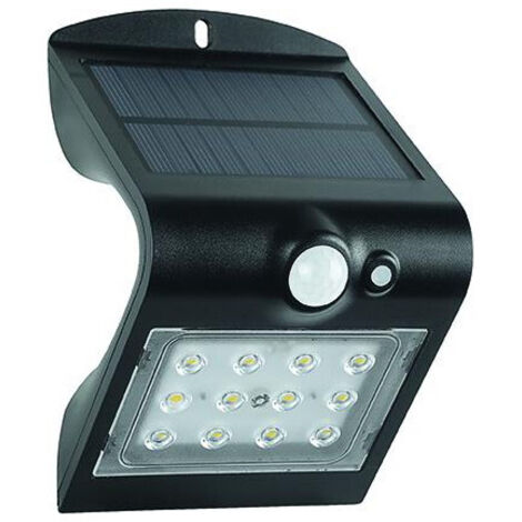 Projecteur LED Vigor wing-2, avec panneau solaire, 1,5W 220LM (1/4)