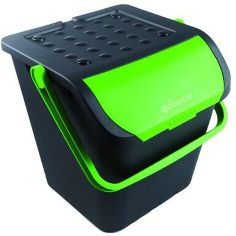 Conteneur de tri écologique vert 35 l, verre