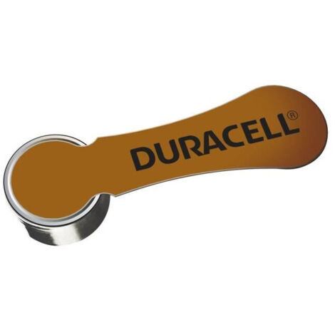 Duracell – Piles pour appareil auditif ZA 312 – 6 pièces – Technologie zinc-air – Tension 1.45 V – Capacité 160 mAh – Ouverture EasyTab - Y201582 (1/2)