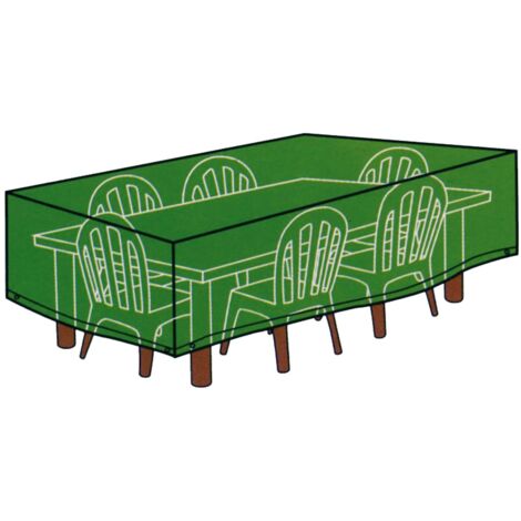 Couverture de couverture étanche pour les salons de meubles de jardin grande taille 180x270xh89 cm (1/2)