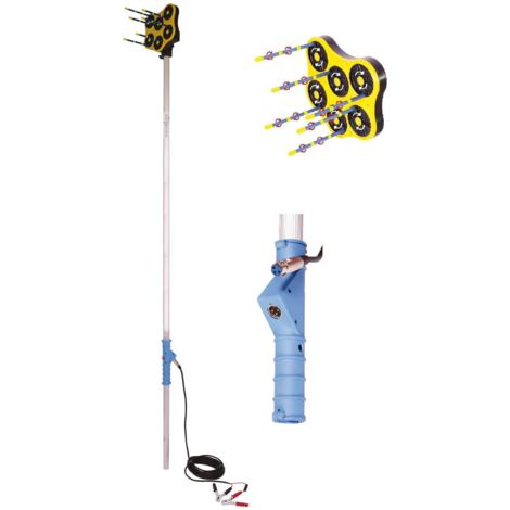 Battant électrique sans fil pour la récolte des olives, tige de 2,5 m, Ragnolive Light (1/5)