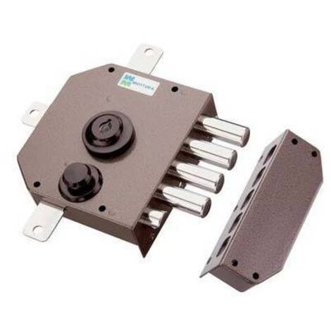 Serrure à pompe droite quintuple avec verrouillage à 5 points – entrée 60 mm – Mottura