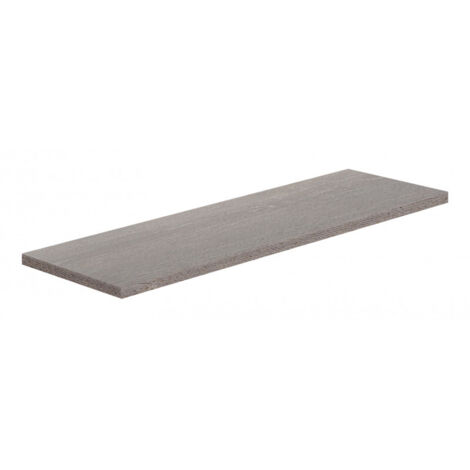 Étagère murale en bois, chêne gris, 76 x 23,7 x 2,3 cm - Smart (1/5)