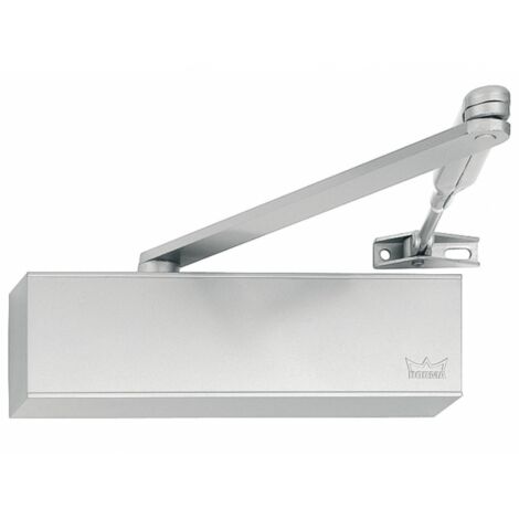 Ferme porte Dorma TS 71 Gris complet (corps + bras + plaque de montage) 22213501