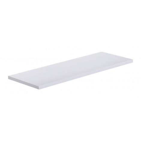 Étagère murale en bois blanc, 56 x 20 x 1,8 cm - Smart (1/5)