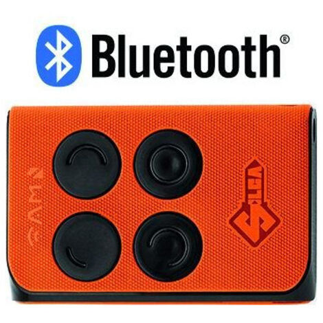 Télécommande multifréquence 433-868 MHz – Modèle I.AM BT – 4 boutons – orange – SILCA