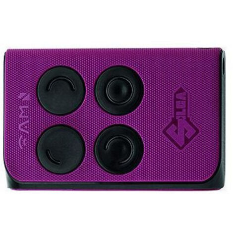 Radiocommande multifréquence 433‑868 MHz – modèle I.AM 64 – 4 boutons – couleur bordeaux – SILCA
