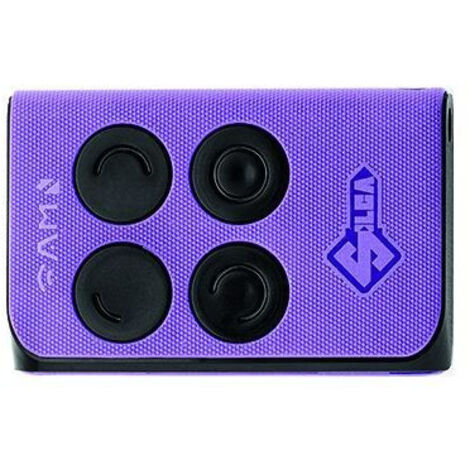 Radiocommande multifréquence 433‑868 MHz – modèle I.AM 64 – 4 boutons – couleur glycine – SILCA