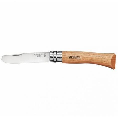 Couteau Virobloc Inox N° 7 P. Ta Ton.Rosso Opinel
