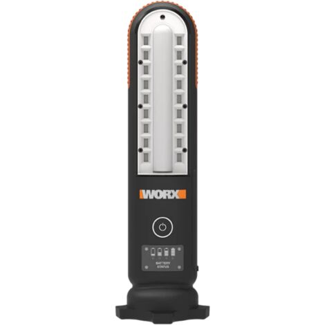 Démarreur de secours multifonctionnel Worx WX852.1 12V avec lampe et batterie externe LED 500 lumens pour voitures (1/3)