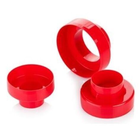 Lot De 6 Emporte-pièces Ronds En Plastique Double Face Pour Patisserie Et Patisserie