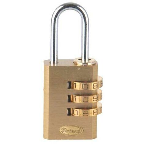 Lucchetto Ottone mm 20 Combinazione Potent