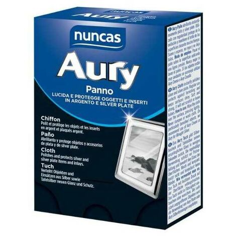 Nuncas en tissu Aury d'argent