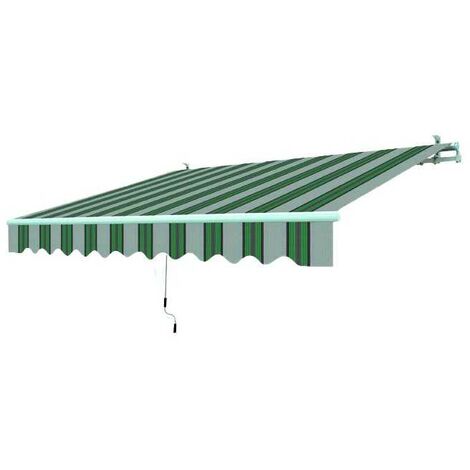 Blinky Roll Up Auvent 395X250 Blanc/Vert (1/5)
