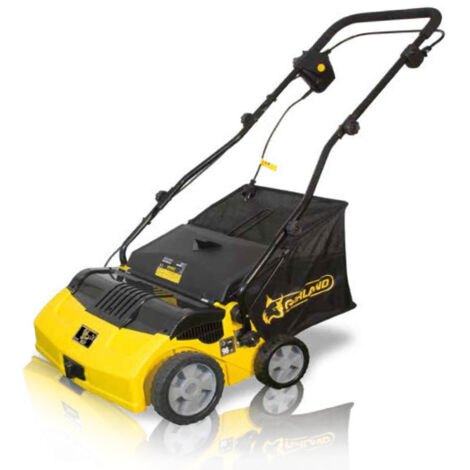 Garland – Brosseuse électrique aspirante 1600W – Largeur de travail 40 cm – Sac de 40 litres – Pour gazon synthétique jusqu'à 450 m²