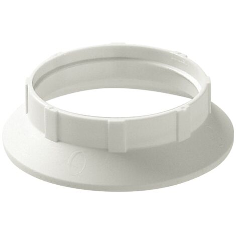 02109.B Anneau pour douille E27 Blanc