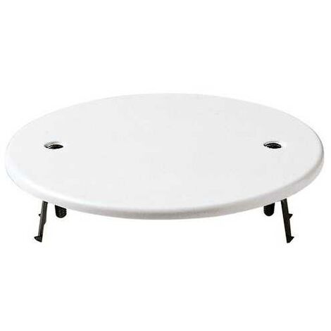 Vimar – Couvercle rond Ø 94 mm 2646 – Urée blanc avec poignées – Pour boîtes Ø 75-85 mm – Maintien sécurisé avec griffes