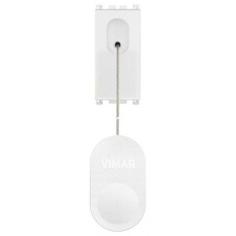 Bouton 1Pno 10A avec tirant blanc