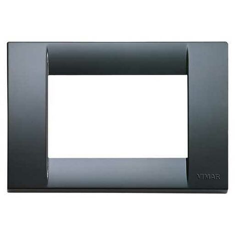 Vimar Idea classic plaque 3 modules gris graphite 16743.15