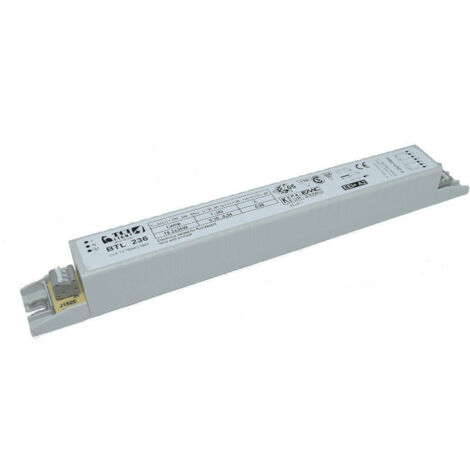 Réacteur électronique 58W 220/240V – Longueur 280mm – Largeur 30mm – Hauteur 29mm – Pour rubans LED – Tci Led (1/3)
