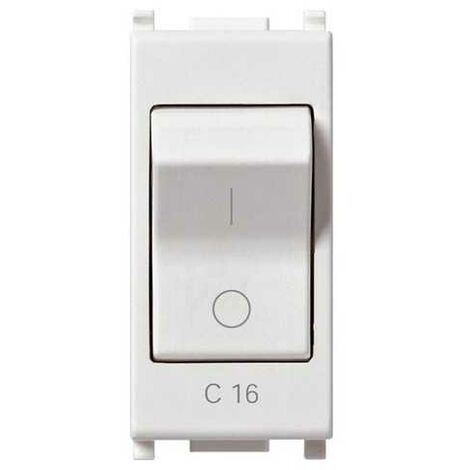 14405.16 Interrupteur MT 1P+N C16 120-230V Blanc