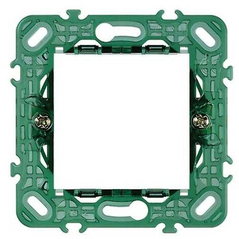 14602 Support pour boîtes encastrables 2 modules plane
