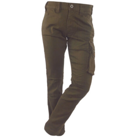 Pantalon Rica Lewis Jeans Jobc1 Tissu Coton Vert 56 (1/5)