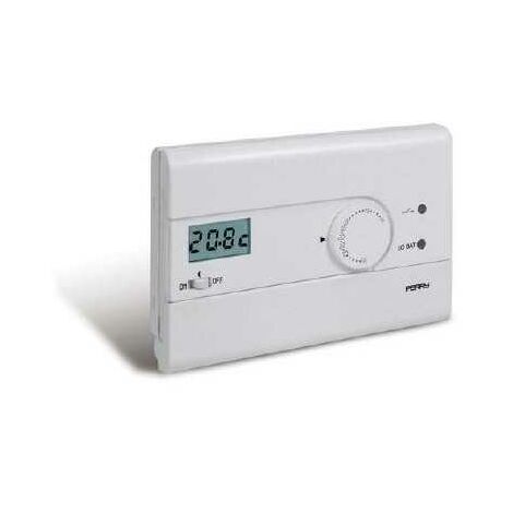 Thermostat mural Perry Slim Blanc (1/5)