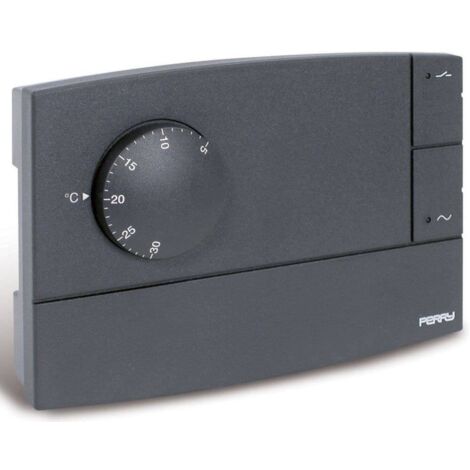 Thermostat mural Perry Zefiro anthracite (1/3)