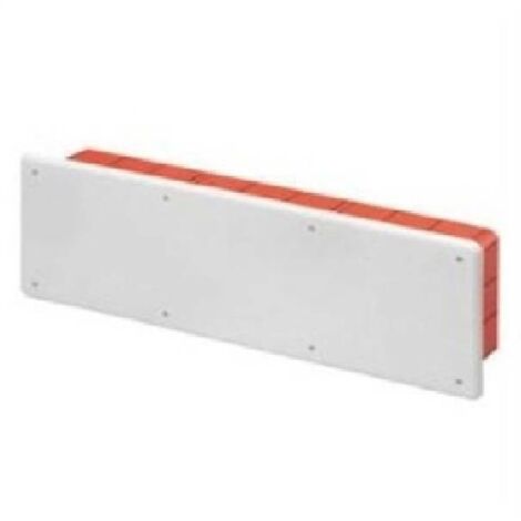 GW48009 Boîte de dérivation encastrée Guide DIN 480X160X75 (1/4)