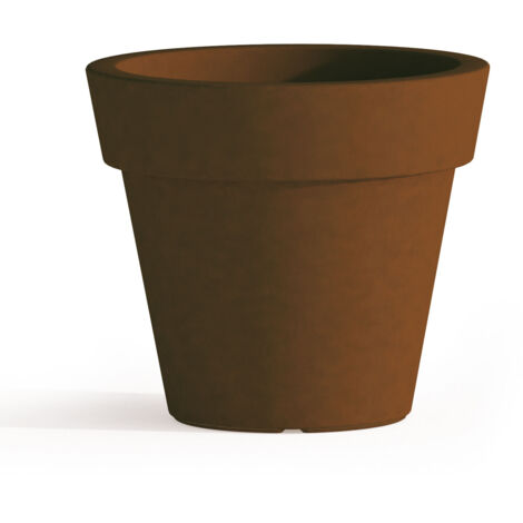 Vase en polymère Monacis Gemma Marron - Ø 110 cm. - h 95 cm.