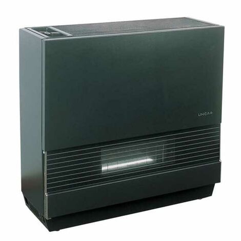 Poêle à gaz naturel 8000W – Dimensions 72x26x72cm – Thermostat réglable – Compatible méthane et GPL – Lincar