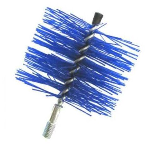 Brosse pour cheminée en nylon ronde de 100 mm