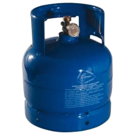 Bouteille De Camping Gaz Vide Avec Détendeur - Occasion Bon état