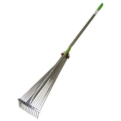 Râteau À Feuilles - Siena Garden - 30 Dents - Manche Plastique 76 Cm - Jardin