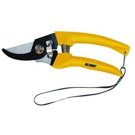Sécateur à main – Lame en acier haute résistance pour coupe précise – Manche ergonomique souple – Longueur 175 mm – Blinky