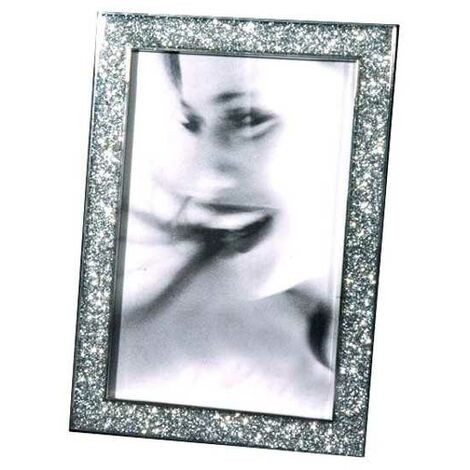 Zep Cadre Photo, métal, argenté, 20,5 x 25,5 x 3 cm