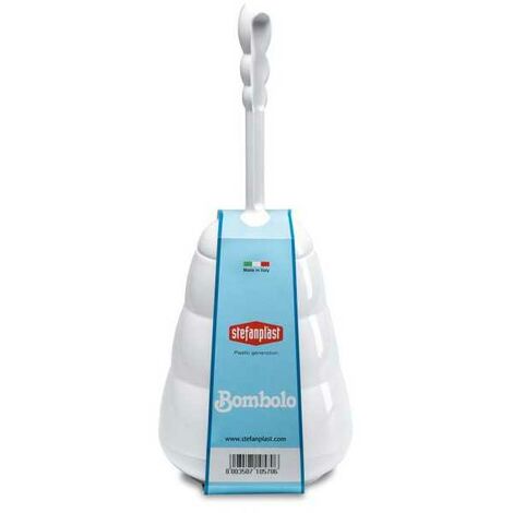 Porte brosse WC Bombolo Blanc H.41 Stefanpl