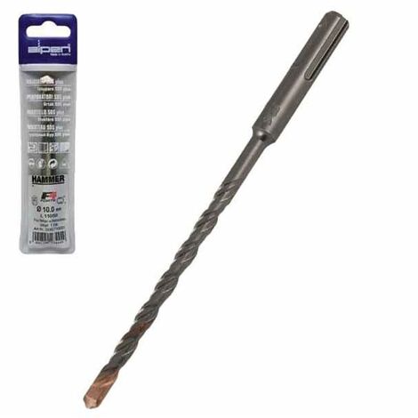 DIAGER Foret Percussion Twister SDS Plus 22 X 1000 Mm - Ultra Rapide Et Durable Pour Béton, Pierre Et Parpaing