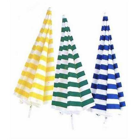 Parasol droit 200 cm – Toile en coton 135 g/m² – Mât de 32 mm avec 8 baleines – Protection solaire efficace – Vette