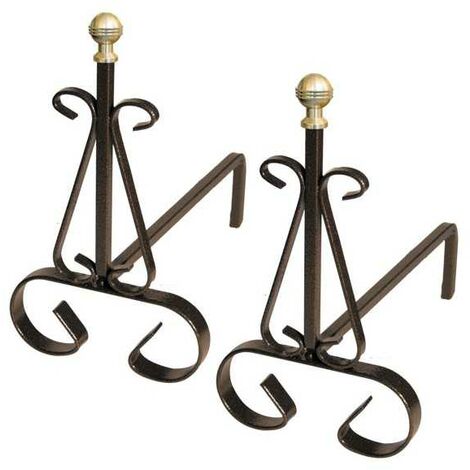 Alari Pomoli en laiton 35X15 h 25 50037