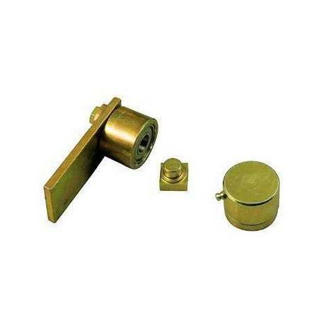 Charnières pour portails en fer art. 848+849 diamètre mm 70 (1/2)